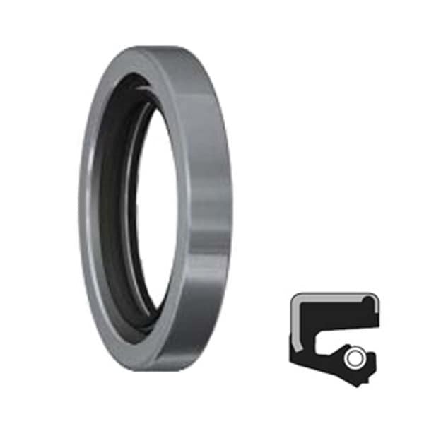 Skf Lip Seal, 7-3/8 in. Shaft Dia, 8-3/8 in. Housing Bore, 1/2 in. Nominal Width 73720 / 7.375X8.375X0.5 HDW1 R - main